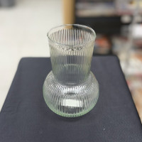 Şeffaf Dekoratif Çiçek Vazosu - 20334 - deg -